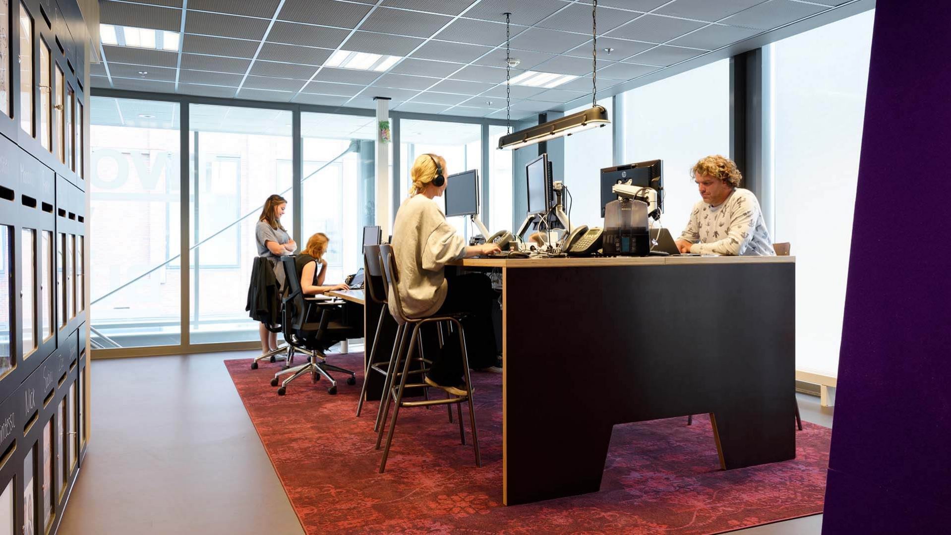 TivoliVredenburg, muzikaal interieur, interieurontwerper Utrecht, flexwerken, het nieuwe werken | Burobas