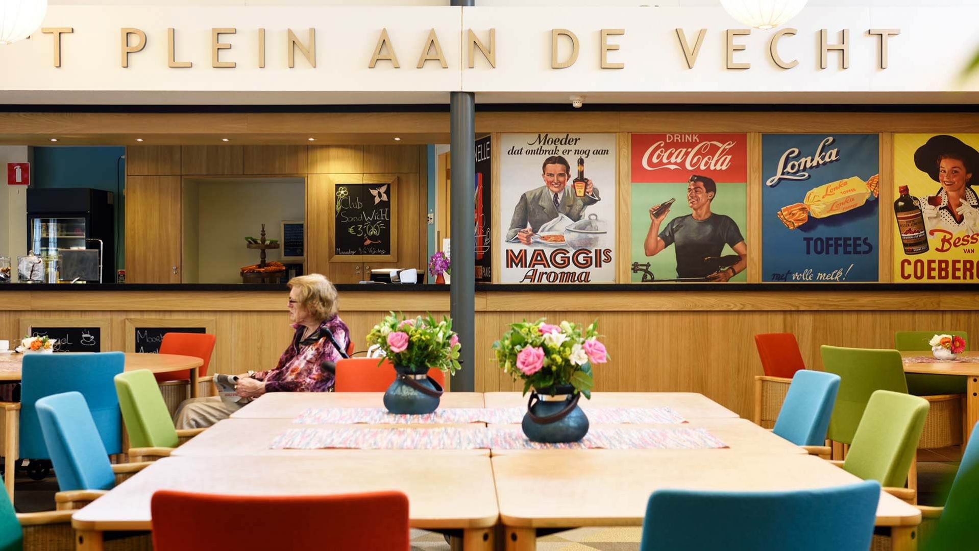 AxionContinu 't Huis aan de Vecht, restaurant wzc, restaurant woonzorgcentrum, uitgiftebalie | Burobas