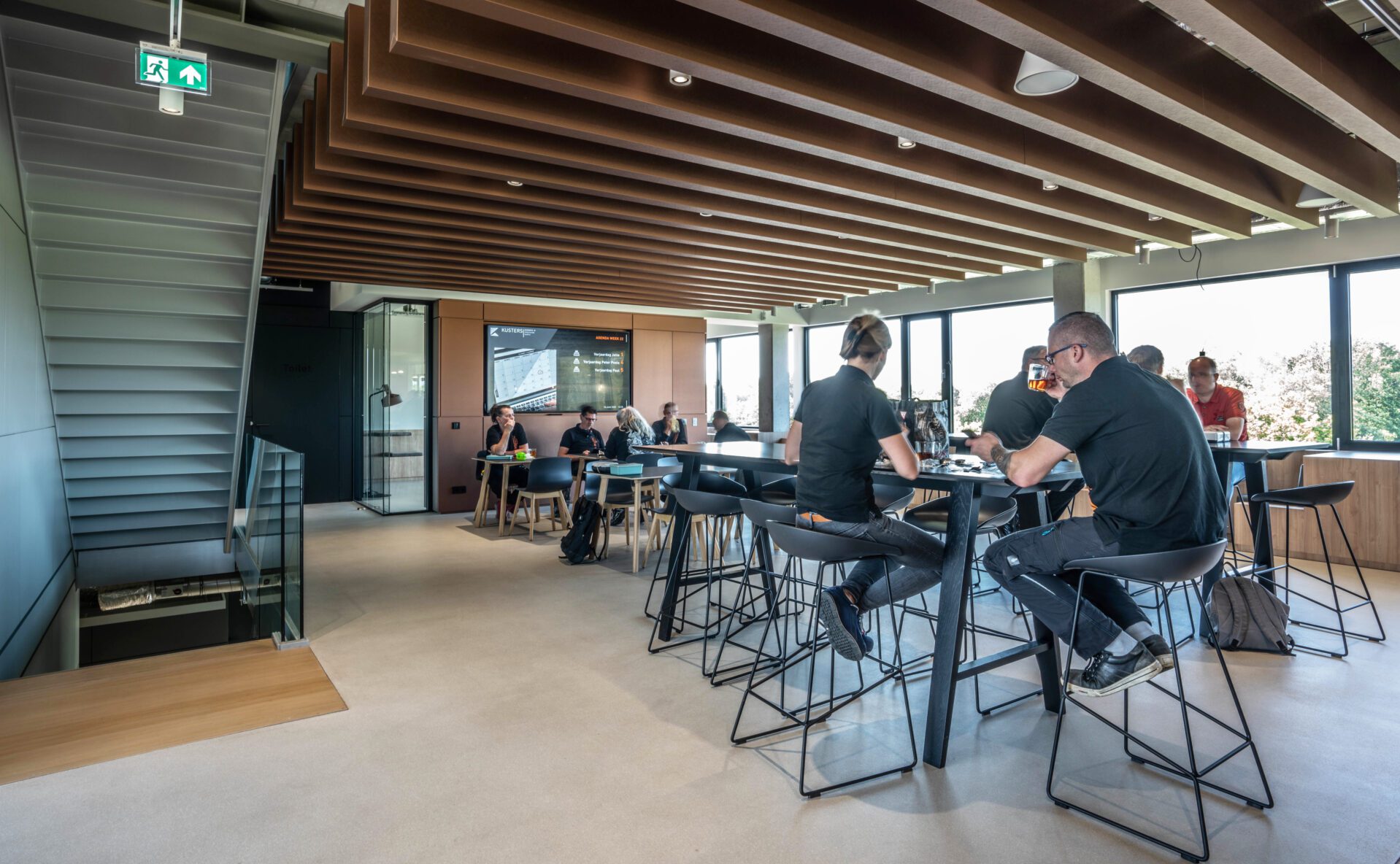 Kusters, lunch-werkcafe, high-end kantooromgeving, Oss