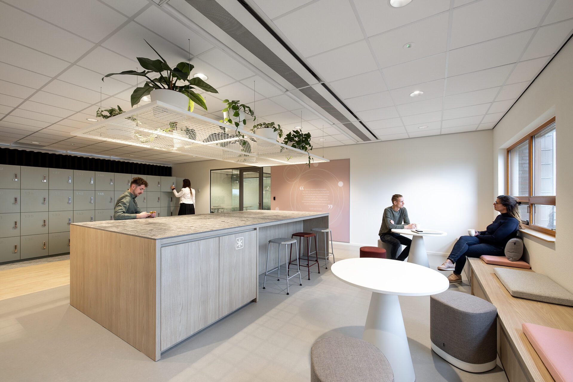 Roche, agile werkomgeving, Woerden | Burobas